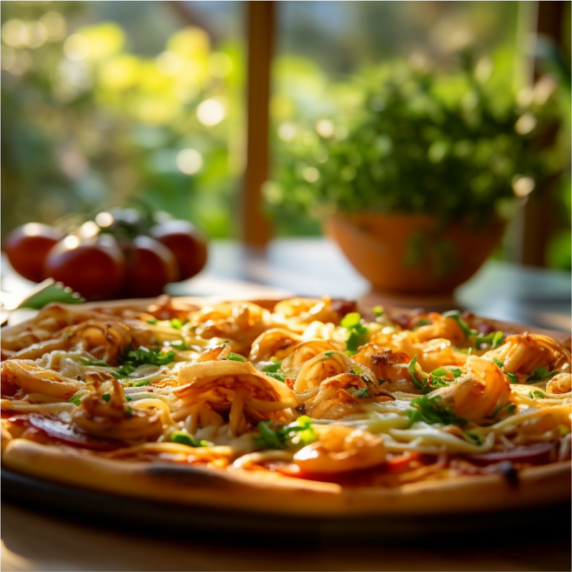 Udon Pizza: A Fusion of Japanese and Italian Delights